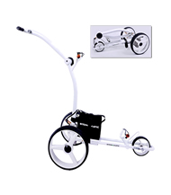 Stowamatic VOGUE Electric Golf Trolley WHITE